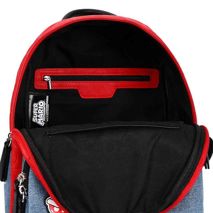 Super Mario Icon Pathces Mini-Backpack
